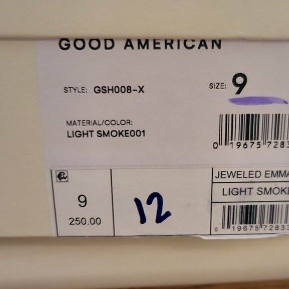 Good American DIAMONDS FOREVER HEEL SIZE: 9 - Picture 10 of 10